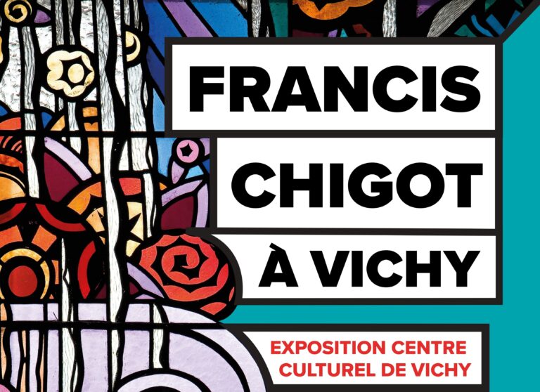 Affiche exposition Francis Chigot à Vichy